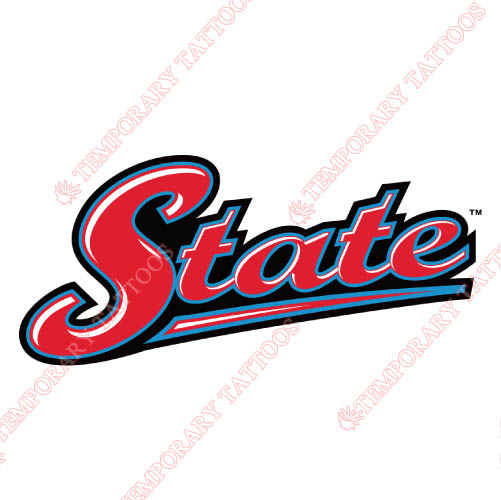 Delaware State Hornets Customize Temporary Tattoos Stickers NO.4247